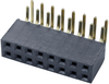 Connector, Receptacle, 48 Contacts, 2 Rows, Through Hole, 2.54 Mm; Connector Systems Samtec - 11P9708 - Newark, An Avnet Company