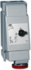 Conn, Mains Socket, 32A, 415V, Red; Current Rating Abb - 41X2851 - Newark, An Avnet Company