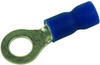 Terminal, Ring Tongue, #10, Crimp, Blue; Stud Size - Metric Multicomp Pro - 34P2324 - Newark, An Avnet Company