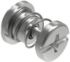 Captive Screws - 52-A3A-51-4 - bisco industries