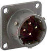 CONNECTOR,BOX MOUNTING RECEPTACLE,CLASSE,SIZE 12,4 #16 SOLDER PIN CONTACT - 70010910 - Allied Electronics, Inc.