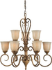 2391-09-17 Mid. Chandeliers-Glass Up - 413903 - Capital Lighting, Inc.