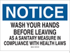 Personal Hygiene Sign - 25151 - Brady Corporation