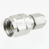 1.0mm Male (Plug) to 1.85mm Male (Plug) Adapter, Passivated Stainless Steel Body, 1.25 VSWR -- SM3976 - Image