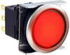 Pb Switch, Spdt, 0.1A, 125Vac, Red; Product Range Idec - 93AC9425 - Newark, An Avnet Company
