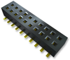Socket, 1.27Mm, Vertical Through-Hole, 20 Position; Connector Systems Samtec - 87P7453 - Newark, An Avnet Company
