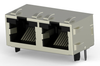 Rj45 Conn, Jack, 8P8C, 2Port, Cat5; Modular Connector Type Amp - Te Connectivity - 70AH7742 - Newark, An Avnet Company