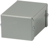 Utility Box Enclosure, Aluminium, Grey; Enclosure Type Hammond - 73J3438 - Newark, An Avnet Company