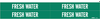 Self-Sticking Vinyl Pipe Marker - 7113-4 - Brady Corporation