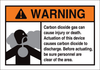 Brady B-555 Aluminum Rectangle White Chemical, Biohazard, Hazardous & Flammable Material Sign - 10 in Width x 7 in Height - 106059 - 662820-65833 - R. S. Hughes Company, Inc.