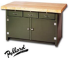 THREE DRAWER CABINET WORK BENCH -- H163-530-34 - Image