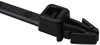 Cable Tie, 161Mm, Pa6.6 Hs, 30Lb, Black; Cable Tie Material Hellermanntyton - 75Y3607 - Newark, An Avnet Company