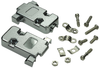 D Sub Backshell, 9 Position, Metallized Plastic; Product Range Multicomp - 79K5005 - Newark, An Avnet Company