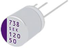 Cap, 68Uf, 50V, Alu Elec Radial, Polymer Rohs Compliant Panasonic - 32AK8466 - Newark, An Avnet Company