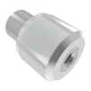 Captive Screw, M6 X 1.0, Press-in, 4 mm Hex Recess, Knurled Bright Knob - 47-99-594-20 - Southco