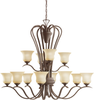 2087OZ Large Chandeliers-Glass Shade - 433161 - Capital Lighting, Inc.