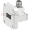 WR-34 to 2.92mm Female Waveguide to Coax Adapter UG-1530/U Square Cover Standard with 22 GHz to 33 GHz in Aluminum, Chem Film - FMWCA1021 - Fairview Microwave Inc.
