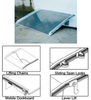 RUGGED ALUMINUM DOCKBOARDS<br />10,000 LB. CAPACITY -- HBTA-10006036 - Image
