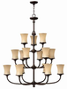 Large Chandeliers-Glass Shade - 267116 - Light Center (The)