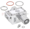 7/16 F/F In/Out Coaxial RF Surge Protector, 100MHz - 512MHz, DC Block, 750W, IP67, 20kA, Filter, Bracket Toward Body -- FMSP1037 - Image
