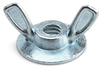 1/4-20 x 7/8" Flange Wing Nut, Nickle, Cast Alloy -- NFLWIN02000720N - Image