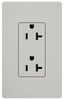 Duplex/Single Receptacle - SCR-20-PD - Lutron Electronics Co., Inc.