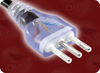 CEI 23-16 ITALIAN CLEAR to IEC-60320-C13 CLEAR HOME // Power Cords // International Power Cords // Italy Power Cords -- 8642.098 - Image
