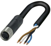 Sensor Cord, M12 Rcpt, Free End, 5M Rohs Compliant Phoenix Contact - 14AJ3095 - Newark, An Avnet Company