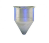 Stainless Steel Seamless Hopper Funnel, 0.8 Gal., 6.25