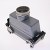 Standard, Rectangular Hood, size 104.27, Double Latch, Side M40 cable entry - MAO-24X40 - Mencom Corporation