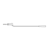 XM Micro-Hook to Female 6-32 Thread, 22 AWG PVC Test Lead - 212XM - E-Z-HOOK, a division of Tektest, Inc.