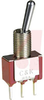 Switch, Toggle, PC-MNTED, PC Terminal, SPDT, ON-OFF-ON, 5A@120VACF OR 28VDC - 70128551 - Allied Electronics, Inc.