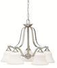 1782NI Mid. Chandeliers-Glass Down - 721376 - Capital Lighting, Inc.