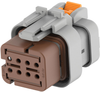 Automotive Housing, Plug, 8Pos, Key A; Product Range Te Connectivity - 22AJ2050 - Newark, An Avnet Company