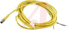Cordset; 24 AWG; Male; 5 m; 4.4 mm (Outer); 4 A; 125 VAC/VDC - 70035960 - Allied Electronics, Inc.