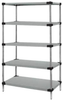 Solid Shelving, Starter Kit, 5Shelves; Shelving Unit Type Quantum Storage - 42AC7251 - Newark, An Avnet Company