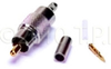 Full Crimp RCA Plug FOR MINI RG59 - 8218 -- RCA-8218