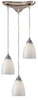 416-3WS Mini Pendants-3 Light Cluster - 418909 - Capital Lighting, Inc.