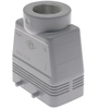 Standard, Rectangular Hood, size 57.27, 4 Pegs, Top PG21 cable entry - CAV-10.21 - Mencom Corporation