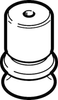 Vacuum cup without connector -- ESV-20-BN - Image