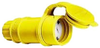 Connector, Power Entry, 20A, 125V, 5-20R, 2P3W; Connector Type Hubbell Wiring Devices - 35B455 - Newark, An Avnet Company