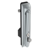 Swinghandle Latch, Large Size - 150 mm , With Padlock Hasp, Use with Linear Actuator or as Single Point Latch, CH 751 Key , Sealed, Zinc Alloy, Satin Chrome Plated - H3-60-401-144 - Southco