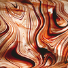 Burgundy/Clear Baroque Glass - BR/BURGUNDY - Spectrum Glass Company, Inc.