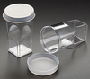 25 ml Clear PS Blood Dilution Vials w/ Leakproof Caps - 0710-14B1 - SKS Science Products