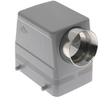 Standard, Rectangular Hood, size 66.4, 4 Pegs, Side 1.0-NPT cable entry - CAOT-50.6 - Mencom Corporation