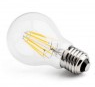 A19 Clear LED Filament Bulb - 8W - Dimmable - 2700K -- LED-15012 - Image