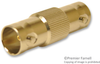 Adapter, Coaxial, Bnc Jack-Bnc Jack, 50 Ohm; Convert From Coax Type Mueller Electric - 66W1185 - Newark, An Avnet Company