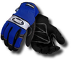 Ansell Projex 97-507 Blue/Black XL Spandex Mechanic's Gloves - 24 pairs in a carton - 076490-04863 - 076490-04863 - R. S. Hughes Company, Inc.