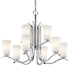 43075CH Mid. Chandeliers-Glass Up - 344608 - Capital Lighting, Inc.