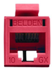 Rj45 Connector, Jack, 8P8C, 1Port, Cat6A; Modular Connector Type Belden - 03AC7426 - Newark, An Avnet Company